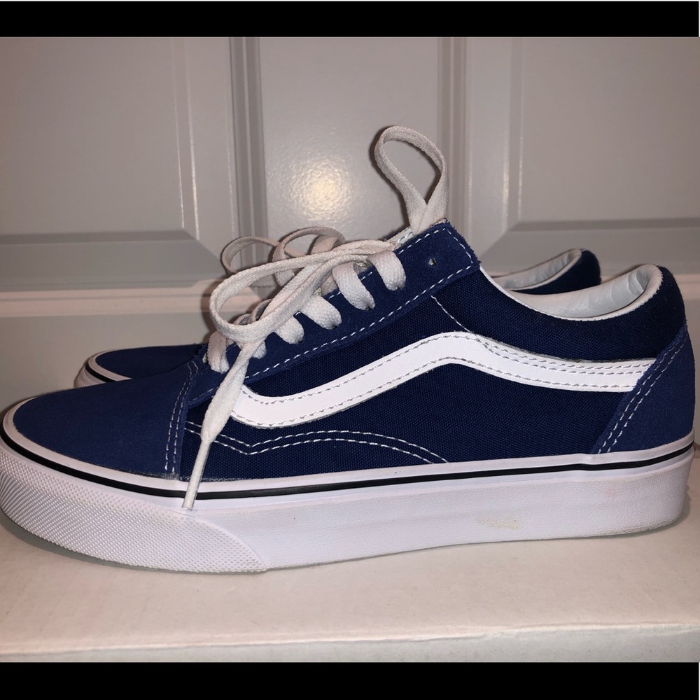 Blue Old Skool Vans